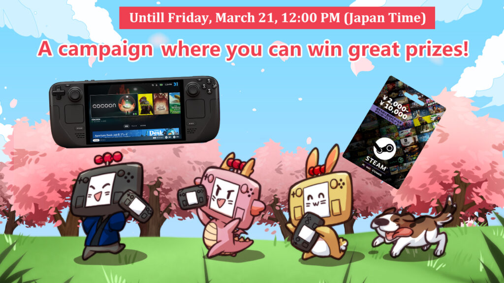 We’re running a campaign where you can win great prizes!